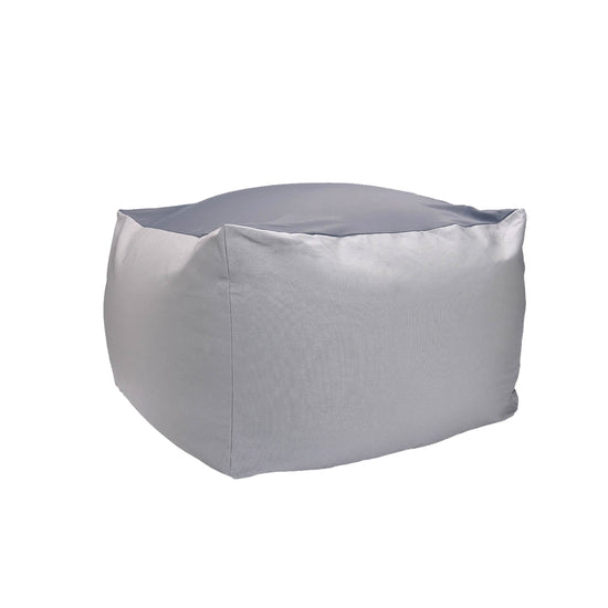 Image Title Kawaii Canvas Blend Bean Bag, Grey - Ministry of Chair